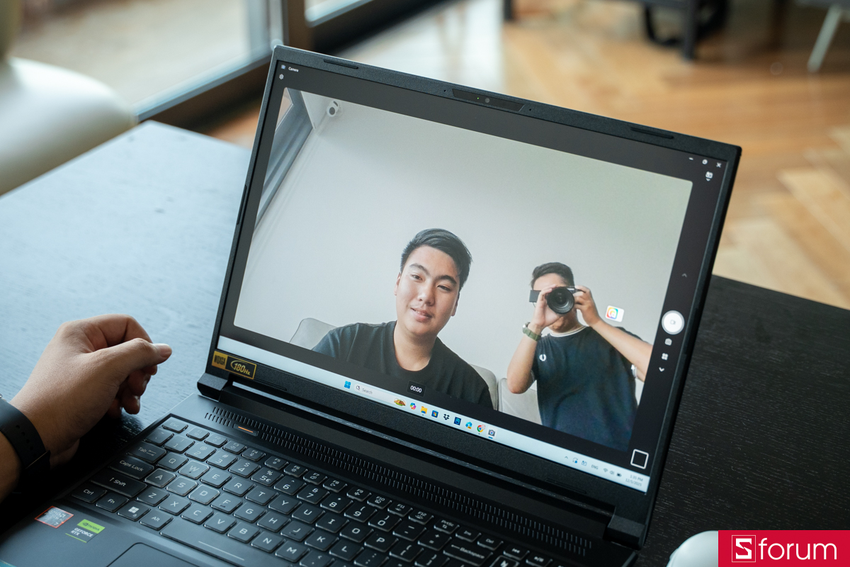 Chất lượng camera trên Acer Nitro V 16S AI ProPanel