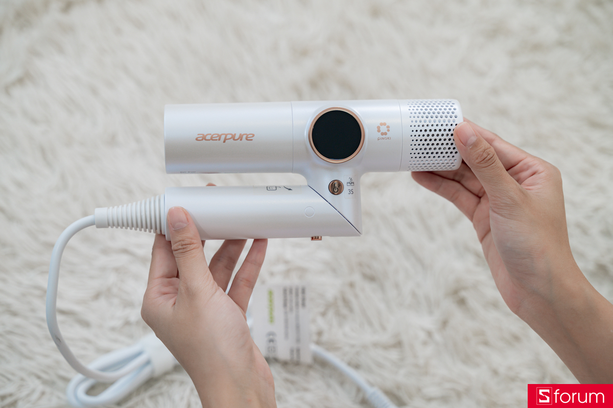 Khả năng gấp gọn trên Acerpure Beauty HD3