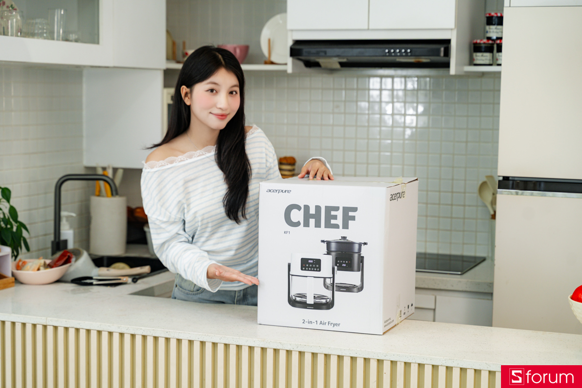 Hình ảnh thực tế Acerpure CHEF KF1
