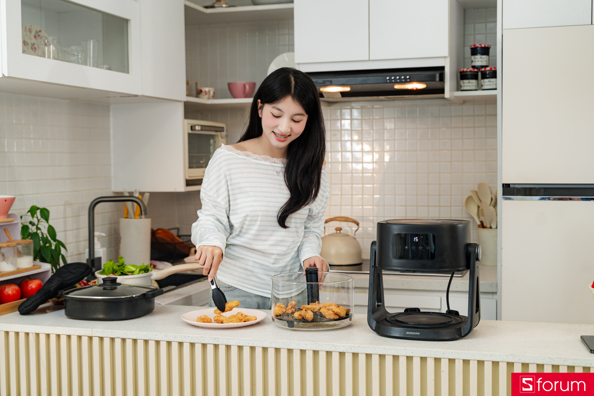 Thành phẩm món ăn trên Acerpure CHEF KF1