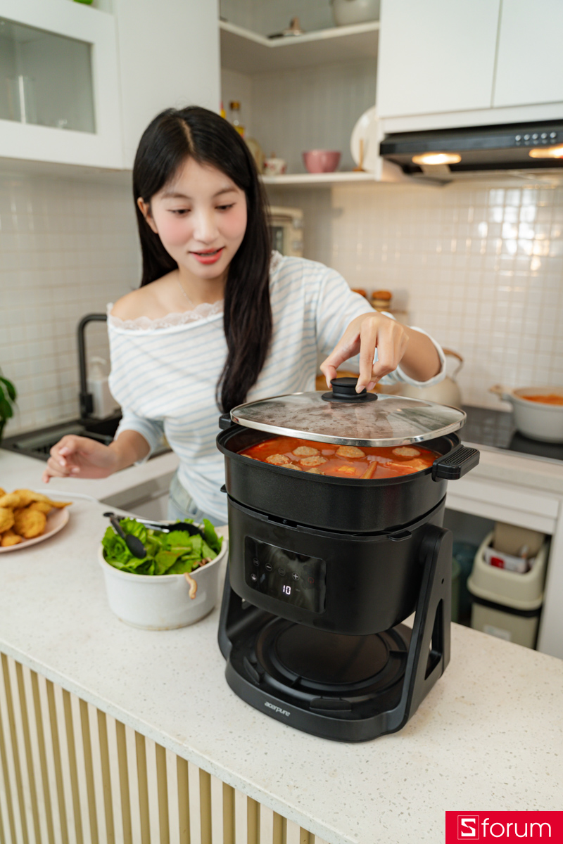 Nấu lẩu cùng Acerpure CHEF KF1