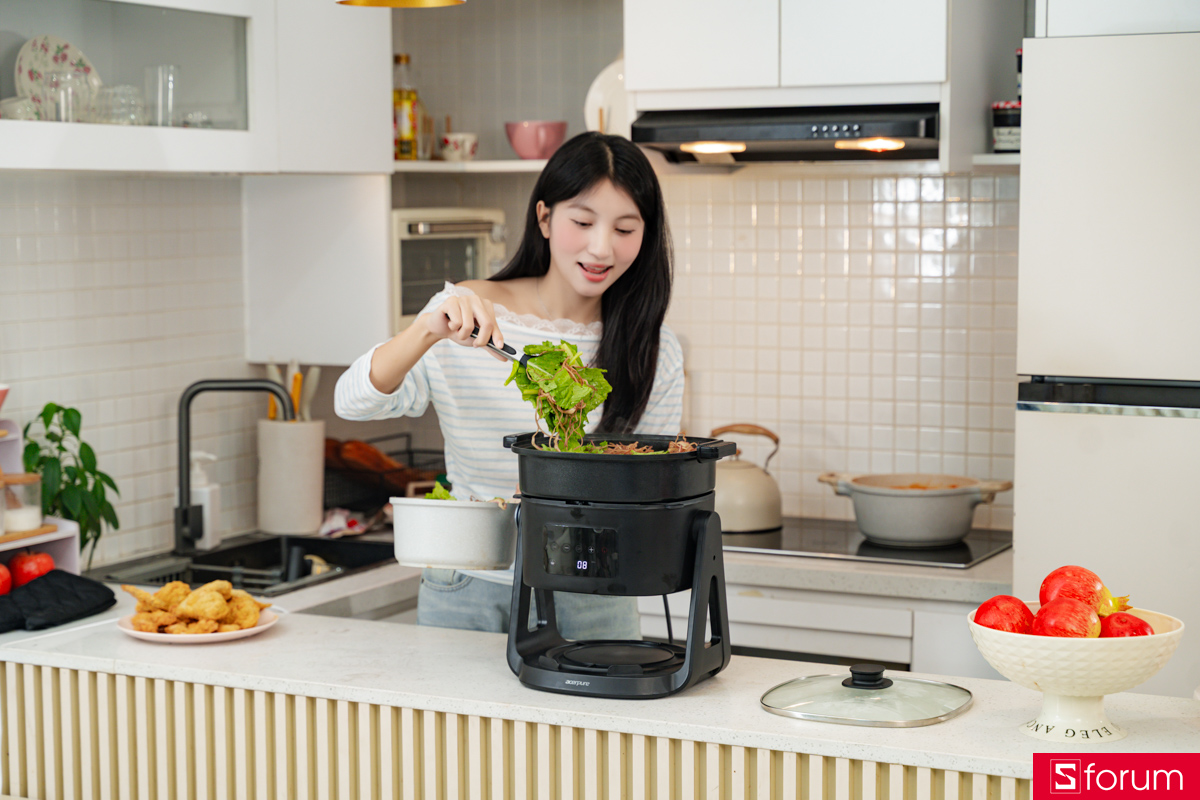 Nấu lẩu cùng Acerpure CHEF KF1