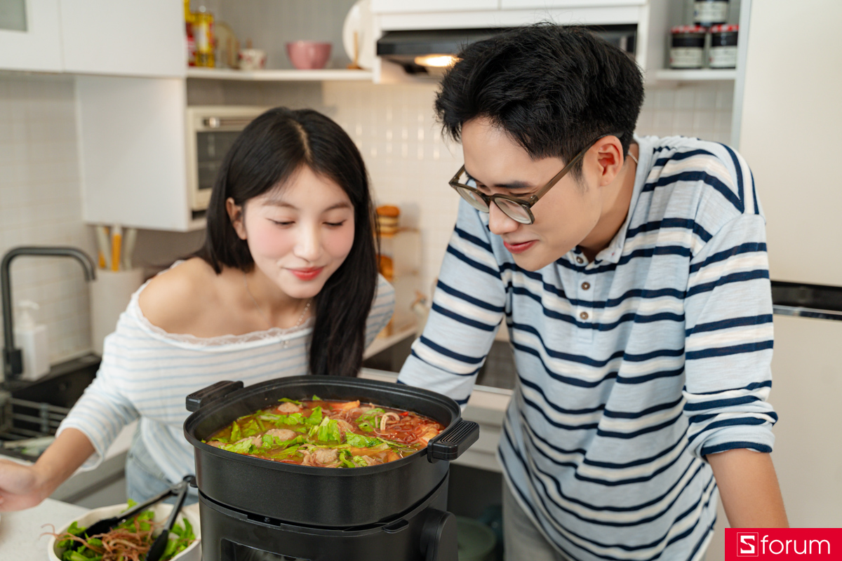 Nấu lẩu cùng Acerpure CHEF KF1