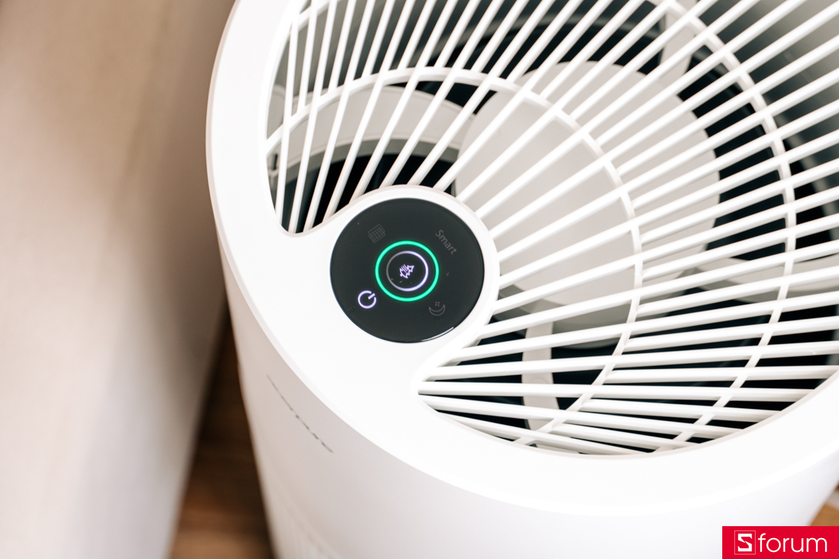 Mặt trên và phím chức năng trên Acerpure Pro P2 Classic