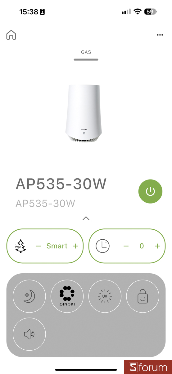 Acerpure app cùng Acerpure PRO P5 Mini Pet Care