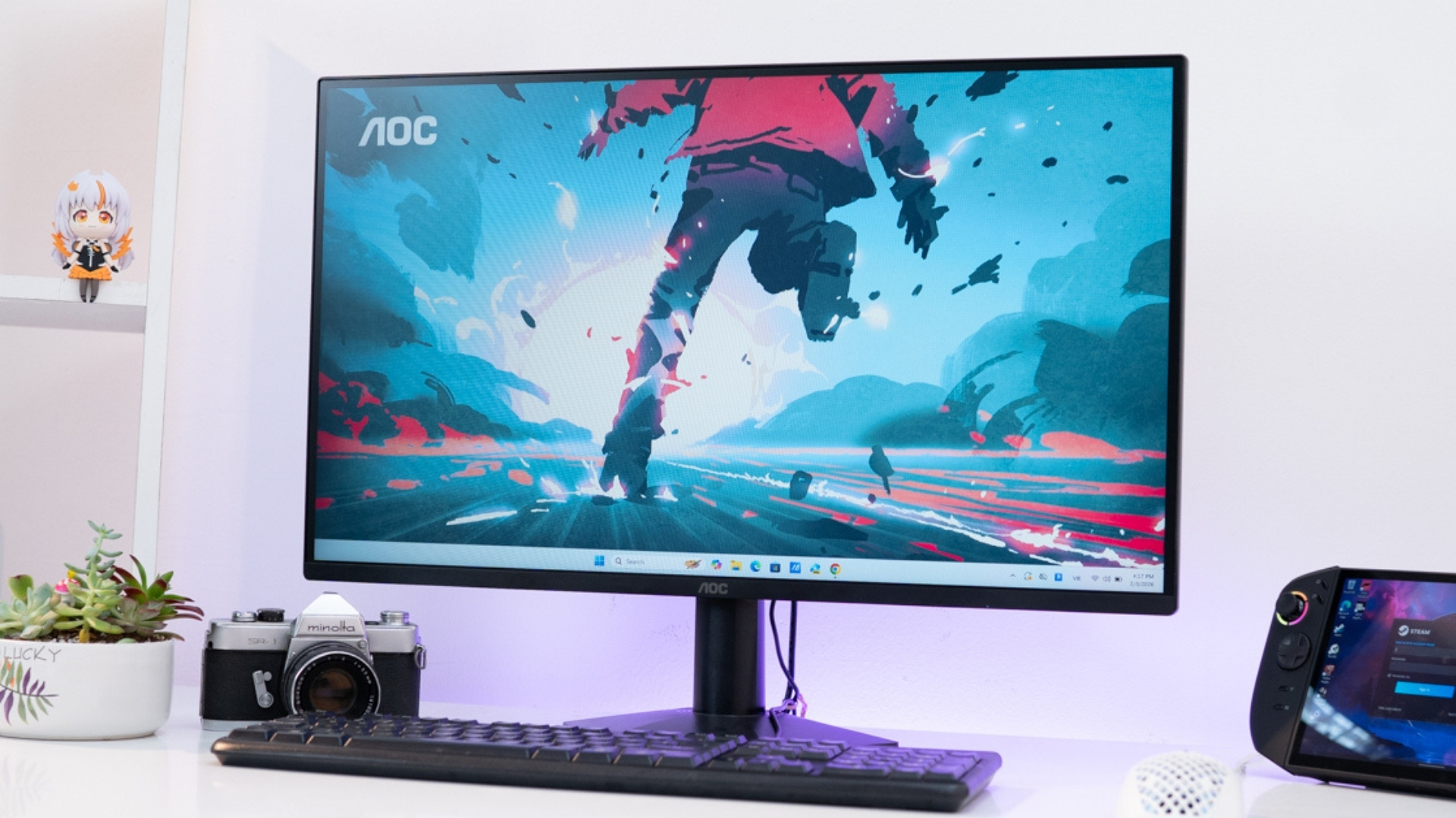Trên tay AOC 27G50Z: Màn hình gaming 27 inch 260Hz, tấm nền Fast IPS 0.3ms, giá "hạt dẻ" 3.69 triệu