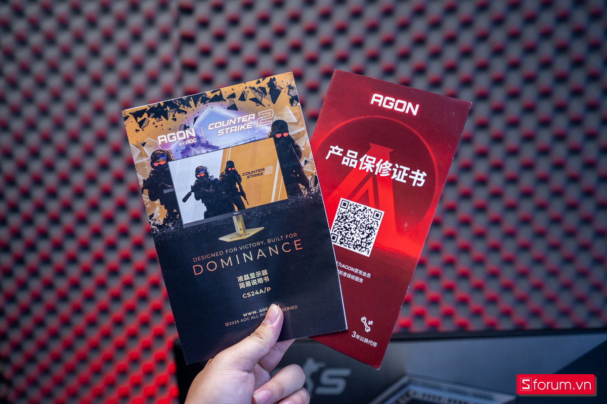 Sách hướng dẫn sử dụng của AOC AGON CS24A