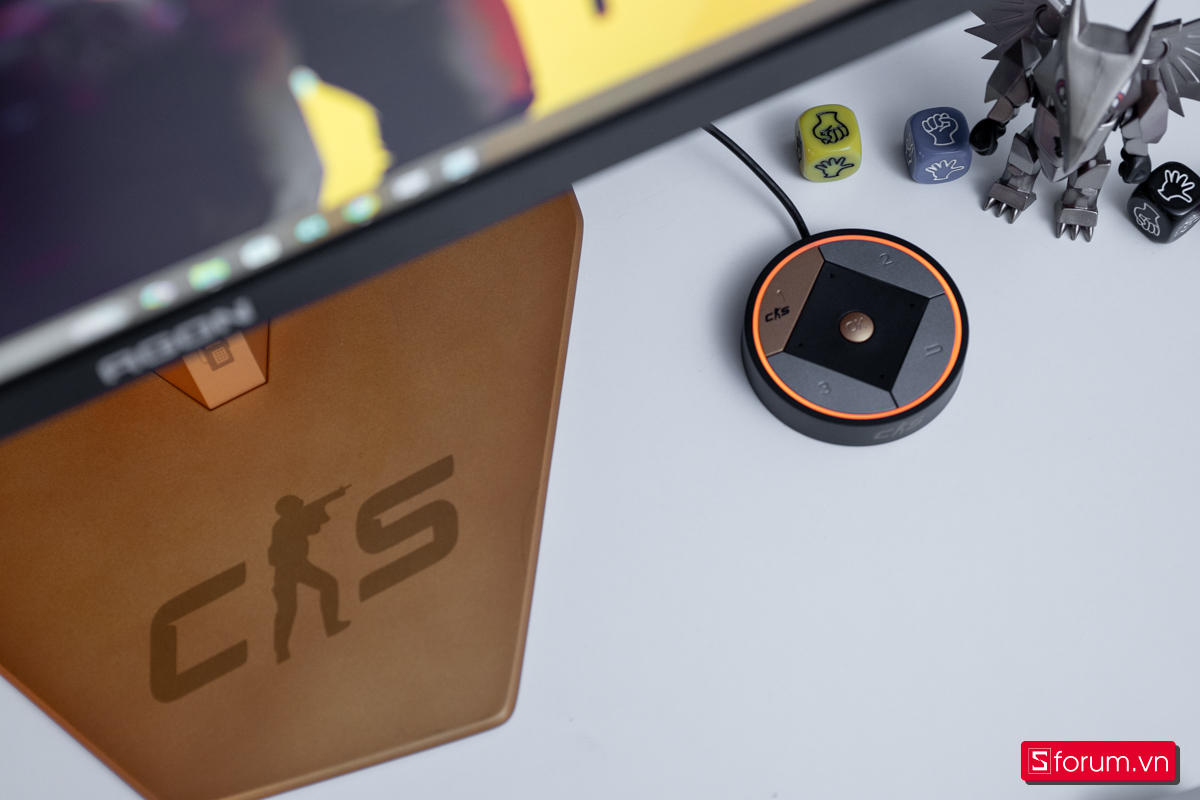 Thiết kế OSD Pad của AOC AGON CS24A