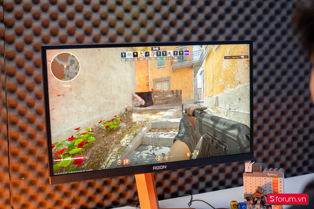 CSGO với AOC AGON CS24A