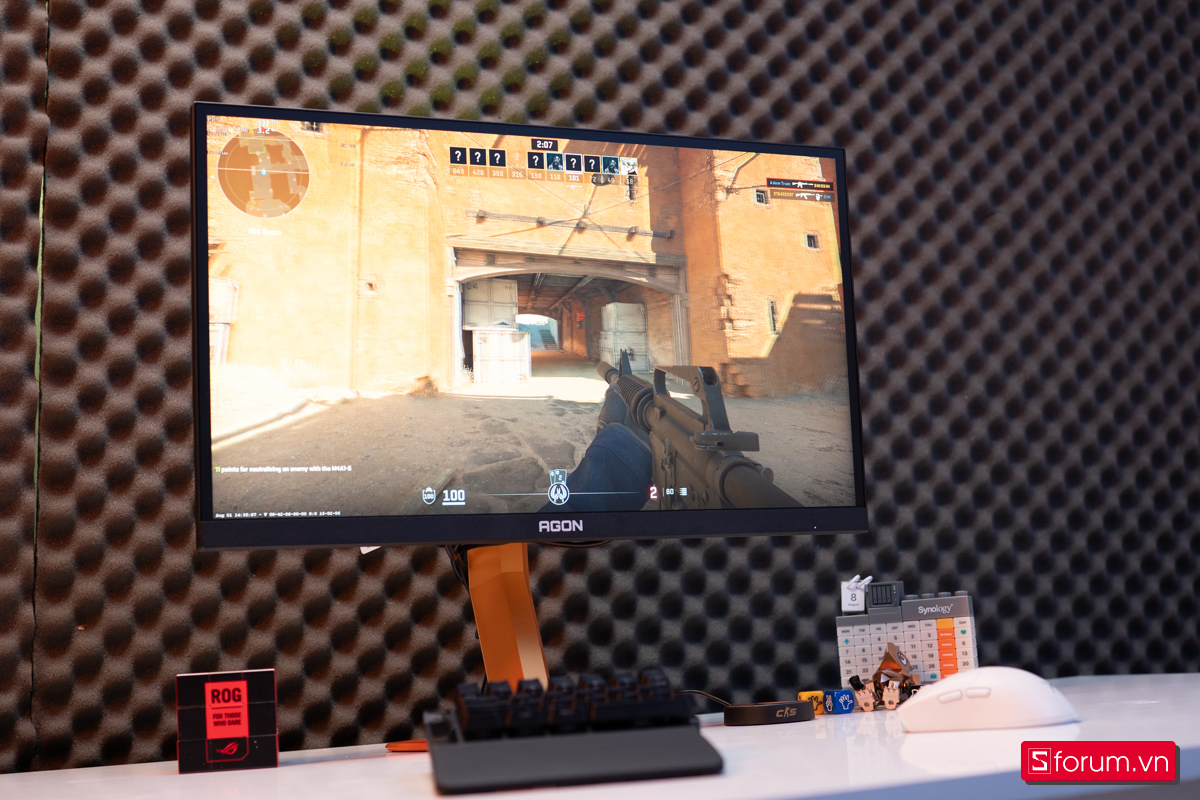 CSGO với AOC AGON CS24A