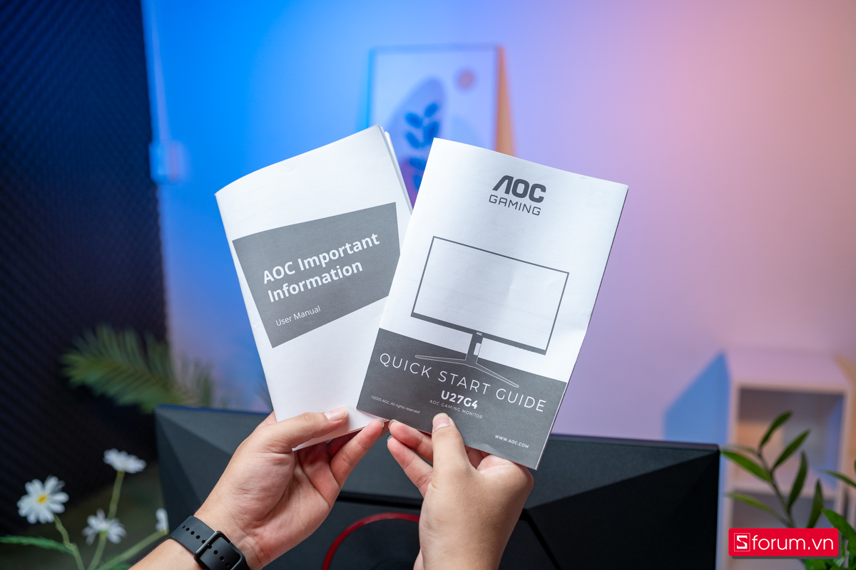 Giấy hướng dẫn sử dụng AOC U27G4