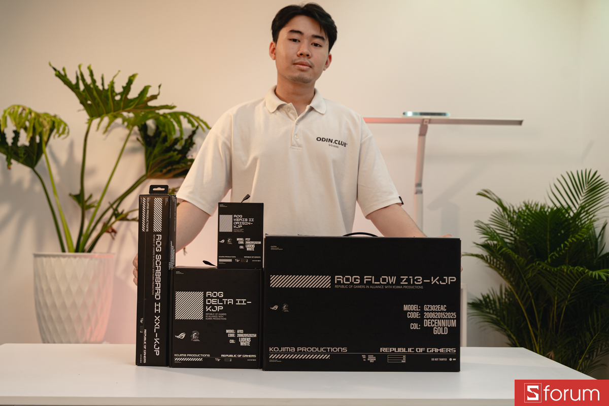 Mở hộp và trên tay ASUS ROG Flow Z13 KJP