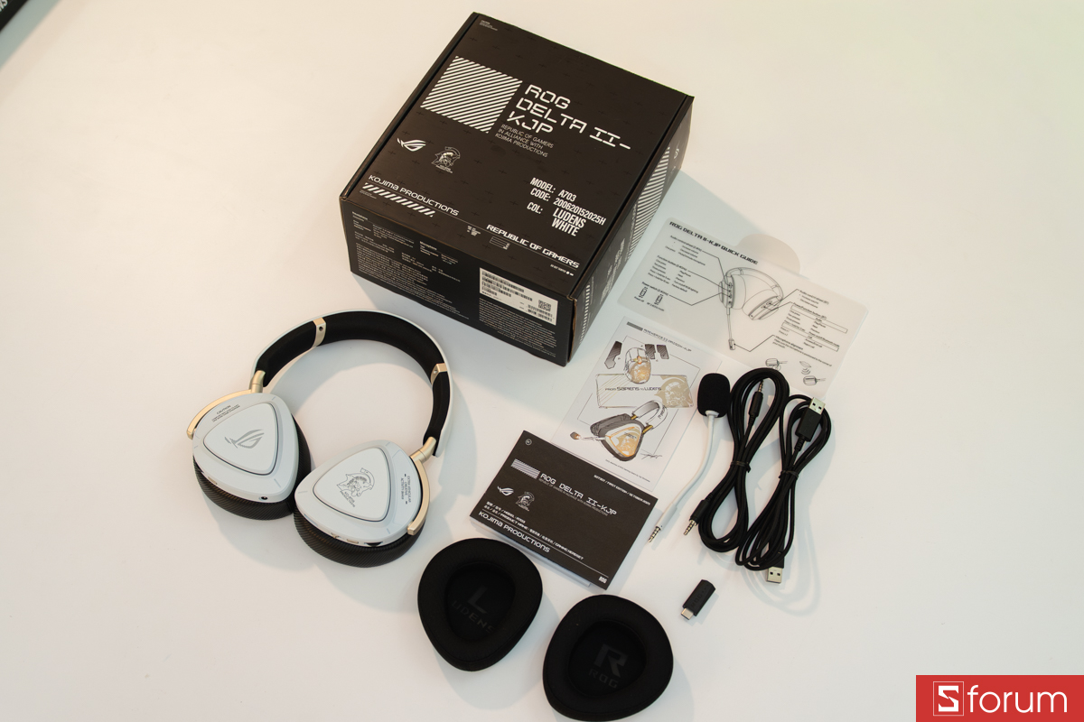 Mở hộp ASUS ROG Delta II-KJP