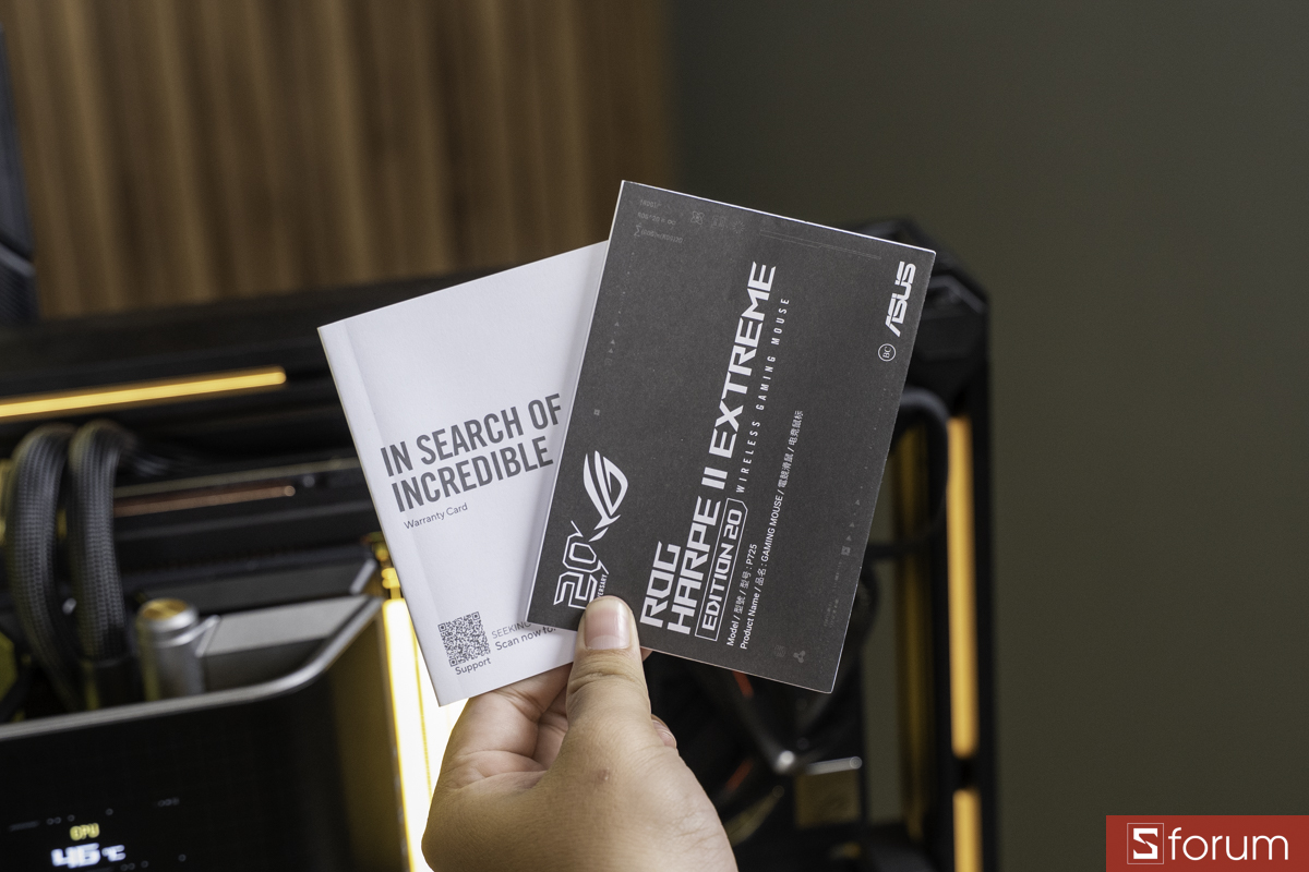 Sách HDSD ASUS ROG Harpe II Extreme Edition 20