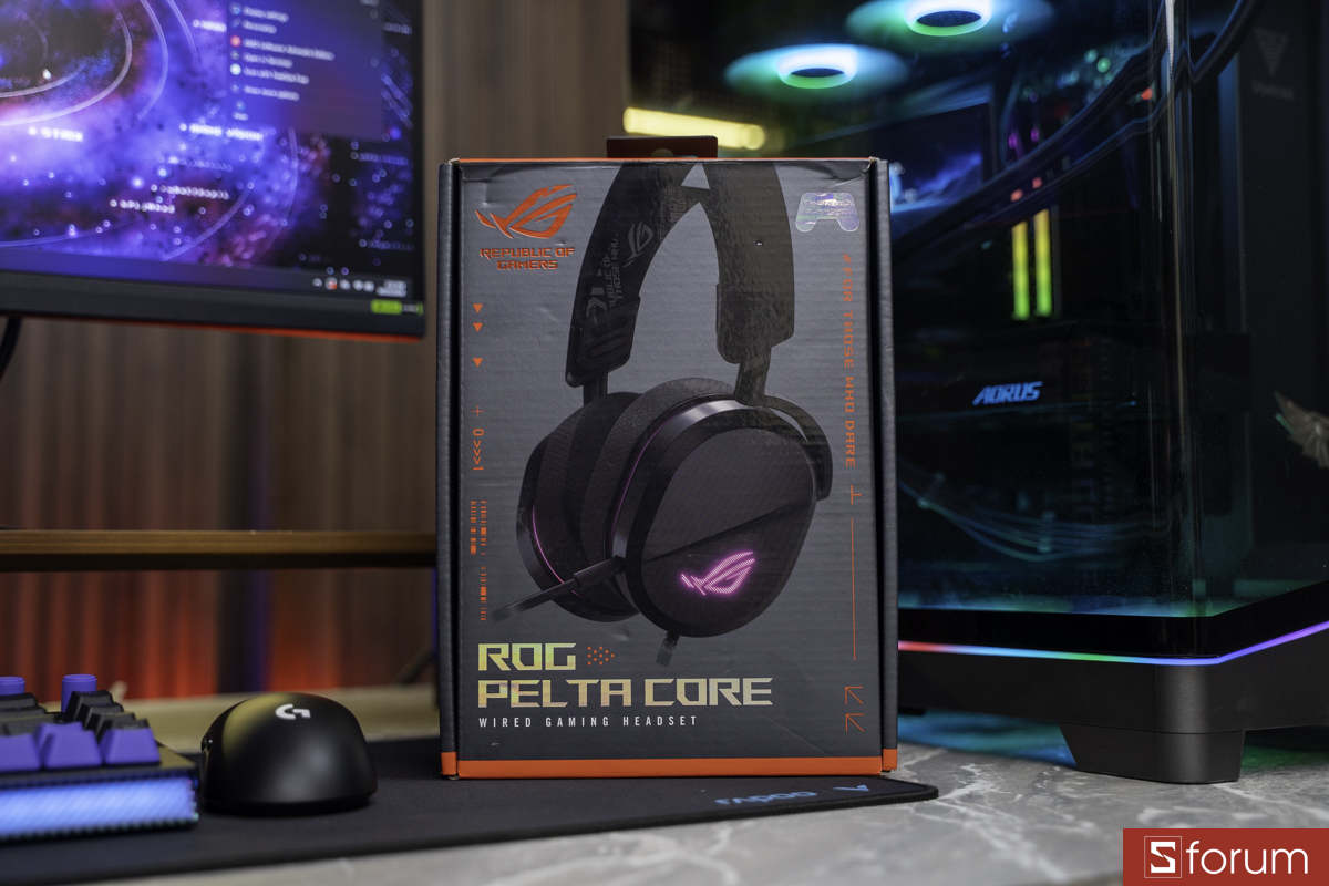 Vỏ hộp ASUS ROG Pelta Core