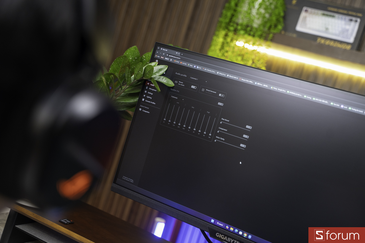 Gear Link với ASUS ROG Pelta Core