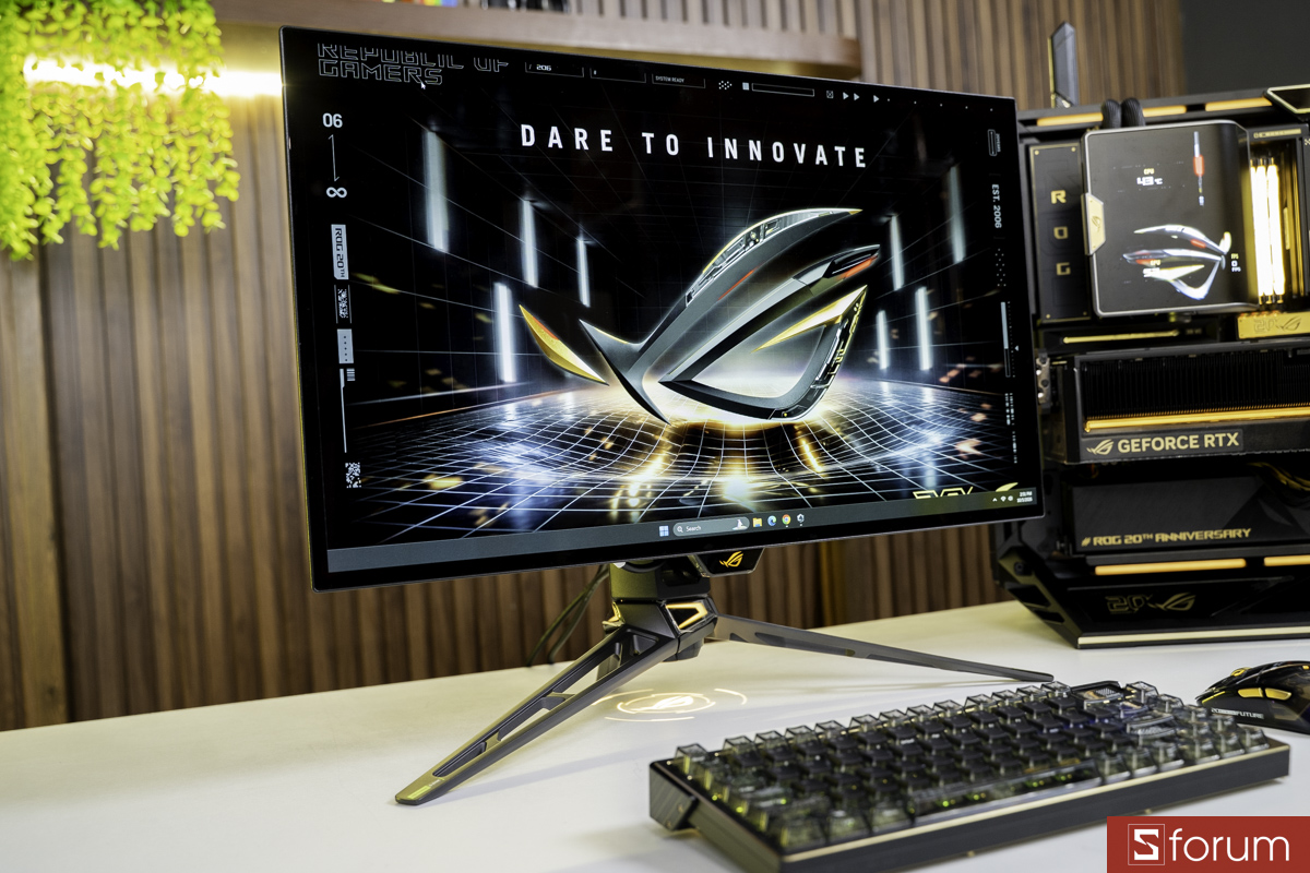 Trên tay ASUS ROG Swift OLED PG27AQWP-G EDITION 20