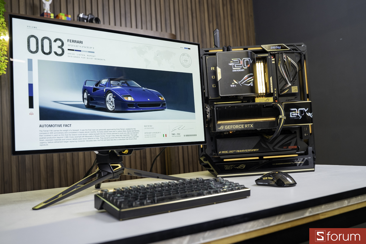 Ngoại hình ASUS ROG Swift OLED PG27AQWP-G EDITION 20