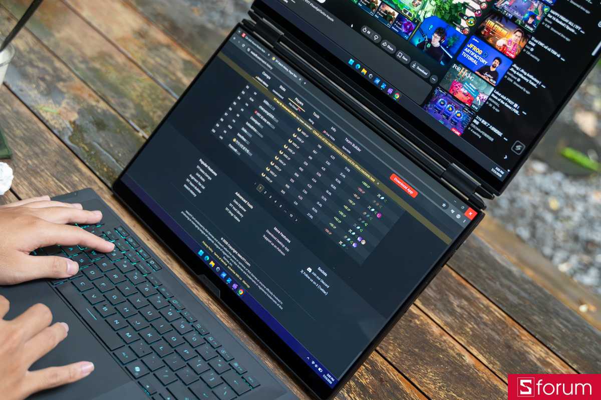 Thông số kỹ thuật ASUS ROG Zephyrus Duo