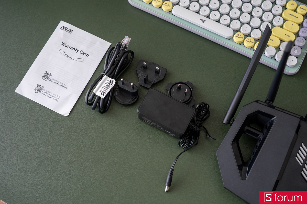 Phụ kiện của ASUS TUF BE6500