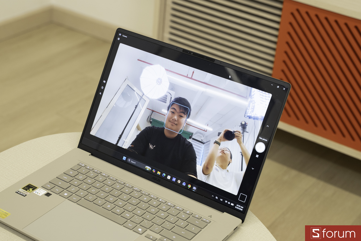 Webcsm trên ASUS ZenBook A16