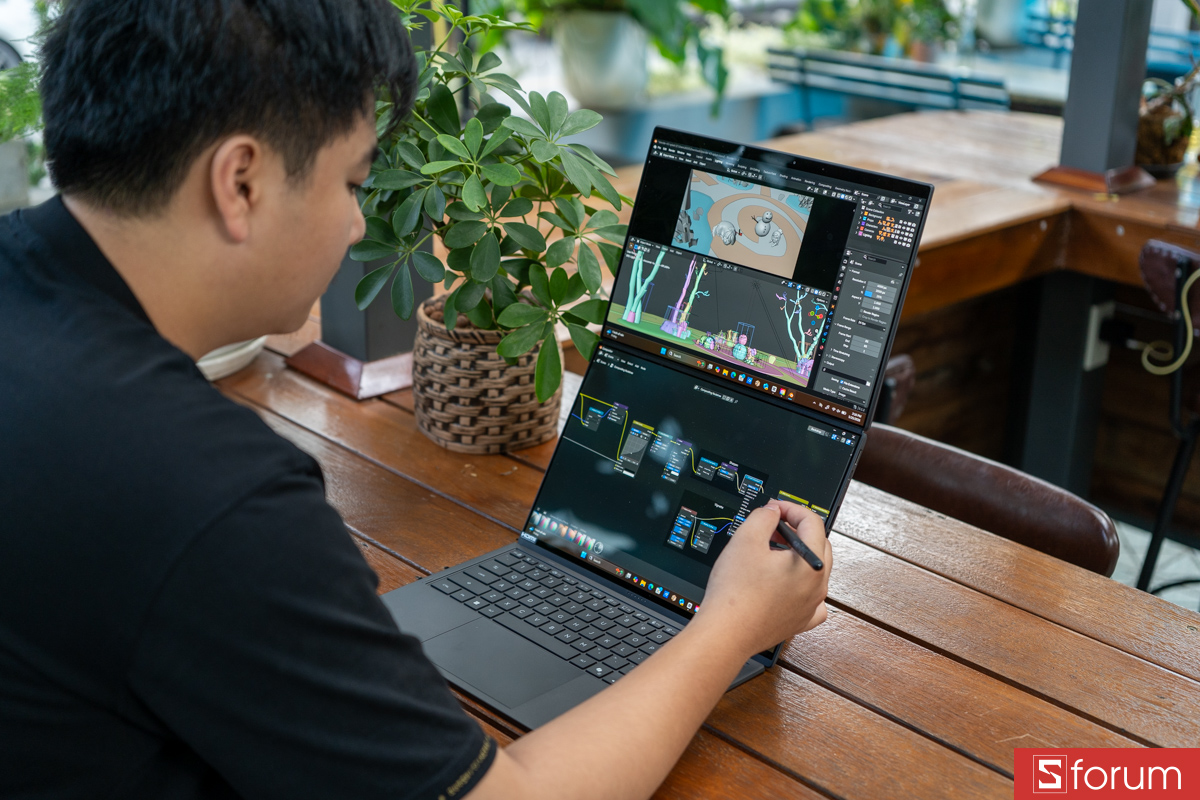 Mặt trước ASUS ZenBook Duo 2026