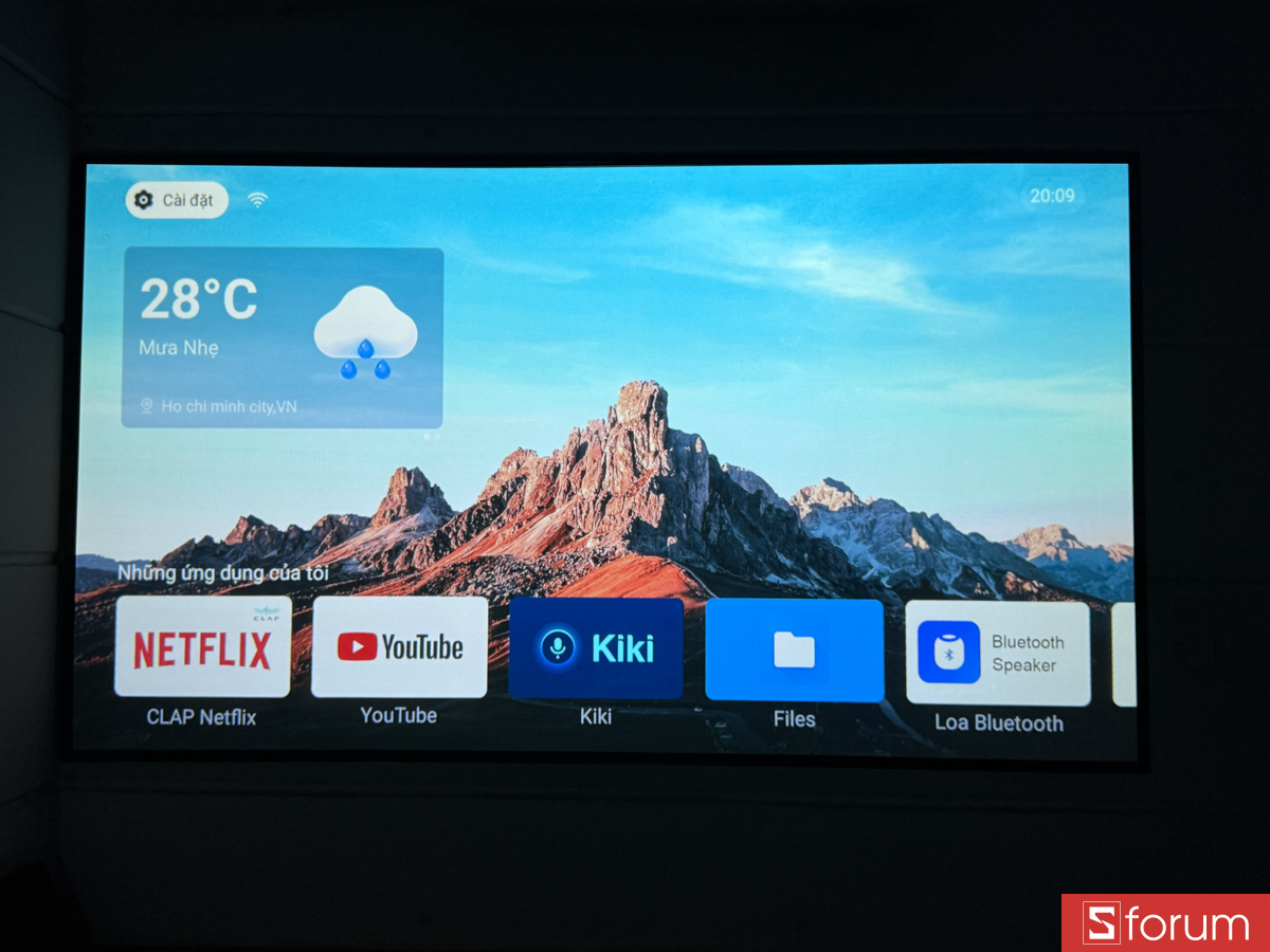 Giao diện chính Beecube X2 Max Gen 6