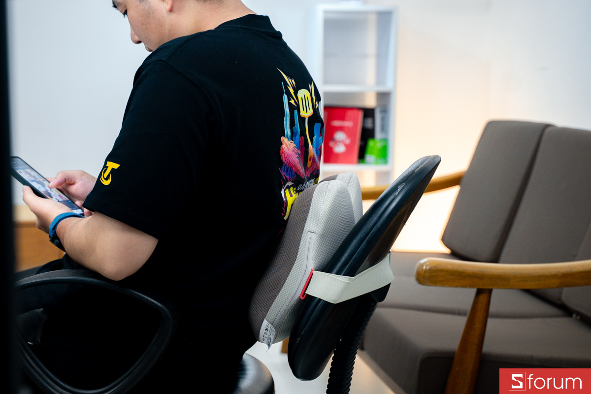 Sử dụng Breo Back 2 trên văn phòng