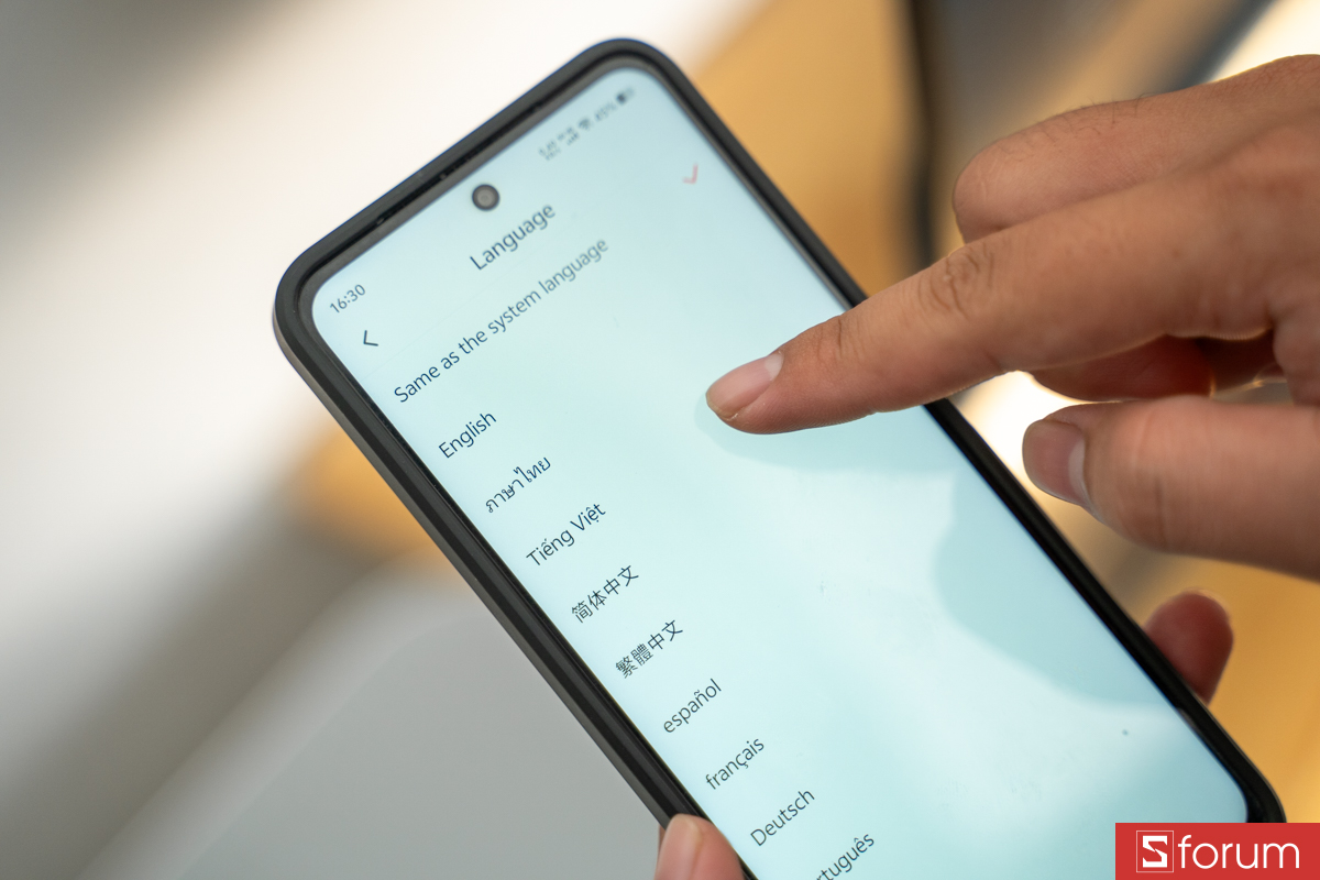 Có hỗ trợ ngôn ngữ tiếng Việt