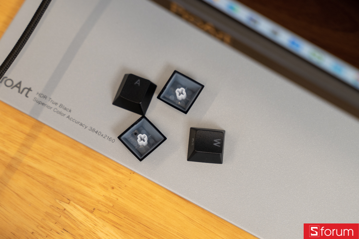 Keycaps trên Corsair Clipper Pro Mini 60 HE