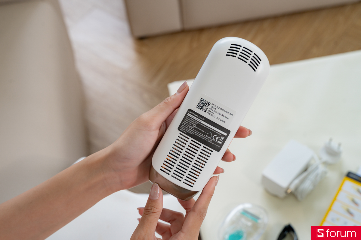 Mặt sau Deerma Daily TM01
