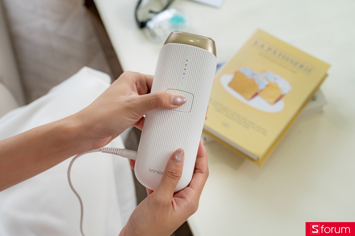 Phím bấm trên Deerma Daily TM01