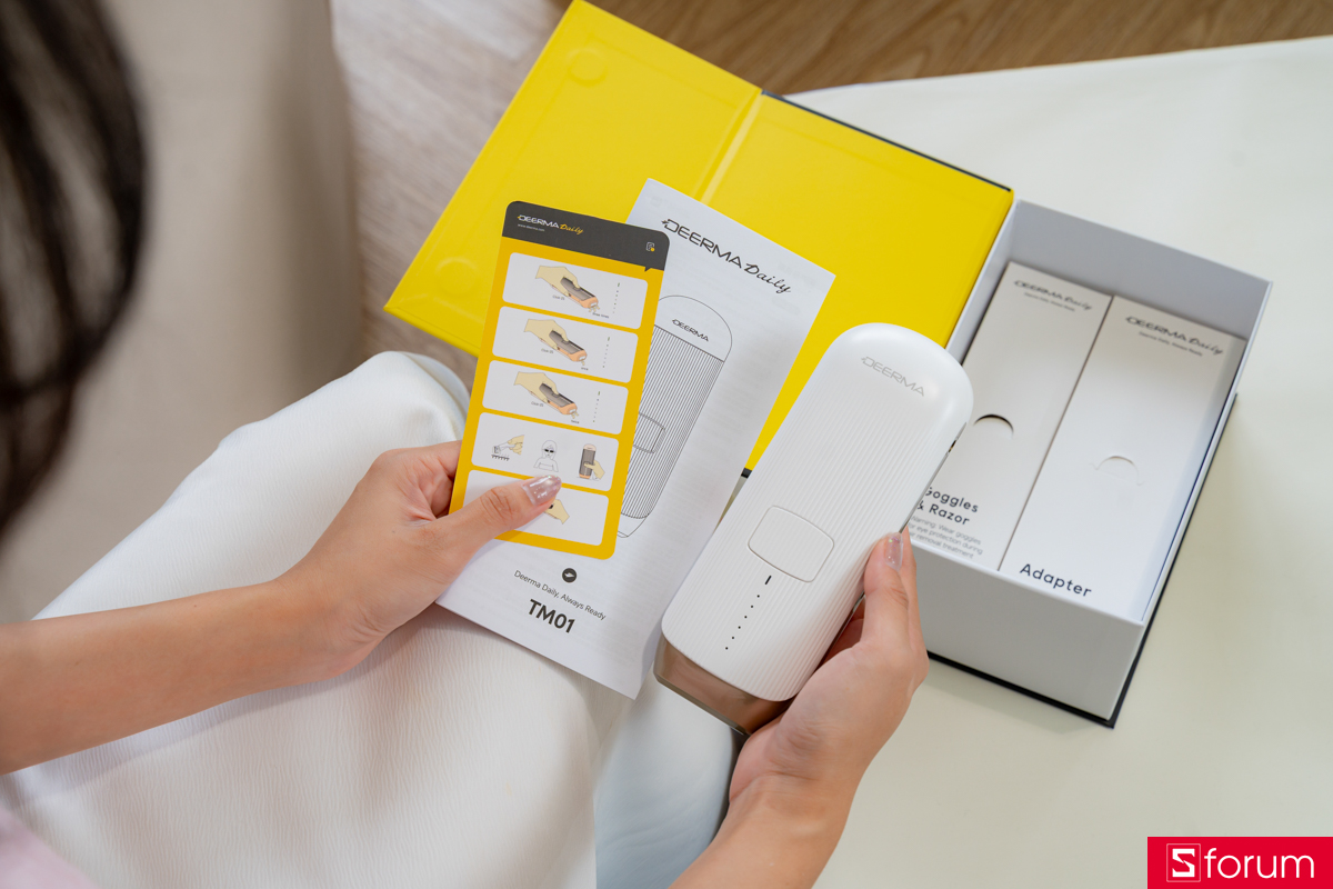 Sách hướng dẫn đi kèm Deerma Daily TM01