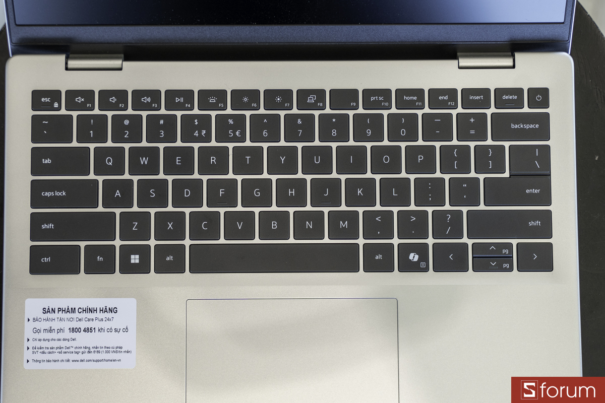 Bàn phím trên Dell 14