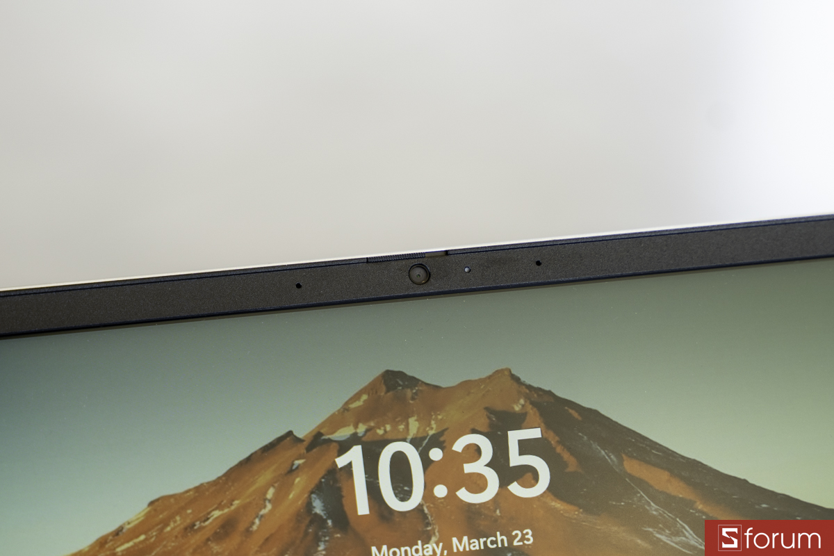 Lẫy che webcam trên Dell 14