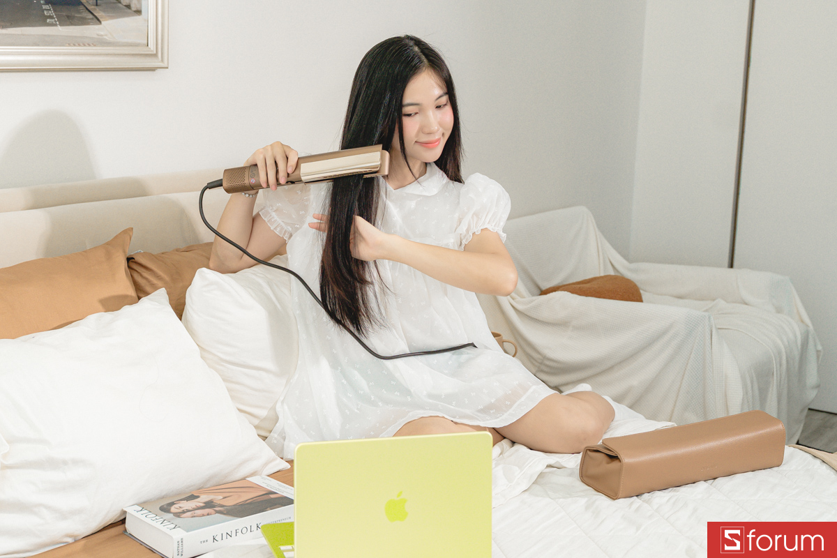 Khả năng sấy và duỗi trên Dreame Aero Straight Hair Dryer