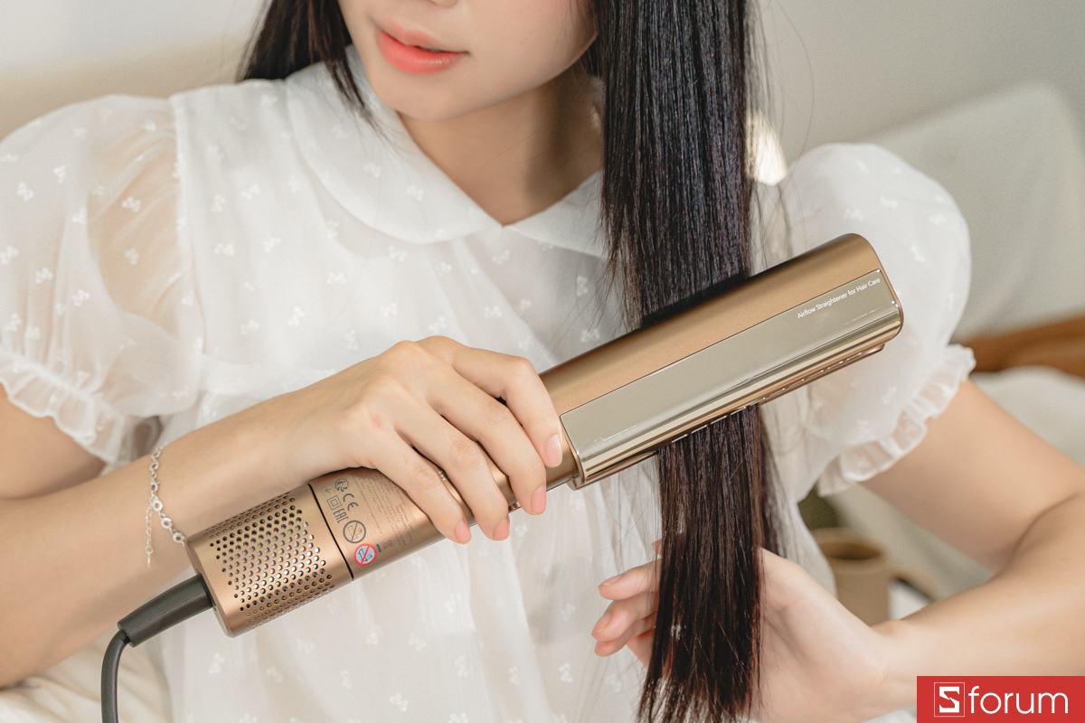 Khả năng sấy và duỗi trên Dreame Aero Straight Hair Dryer