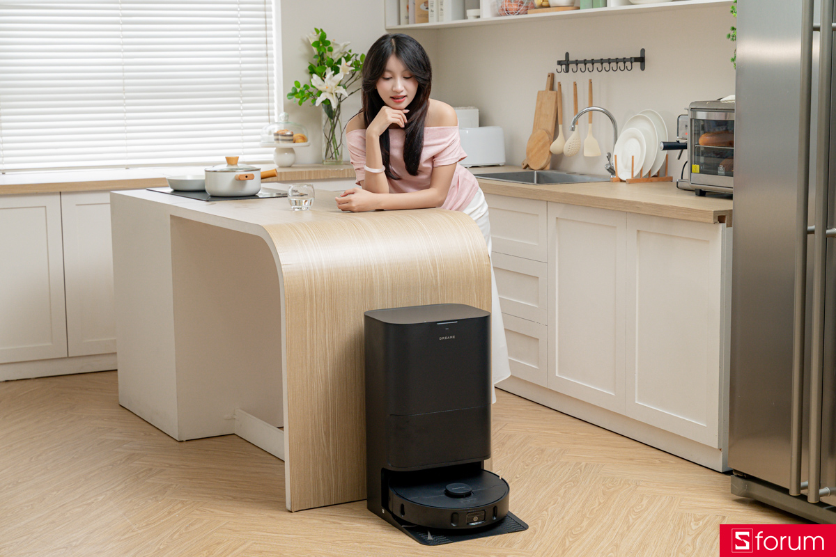 Khả năng làm sạch sâu trên Dreame D30 Ultra