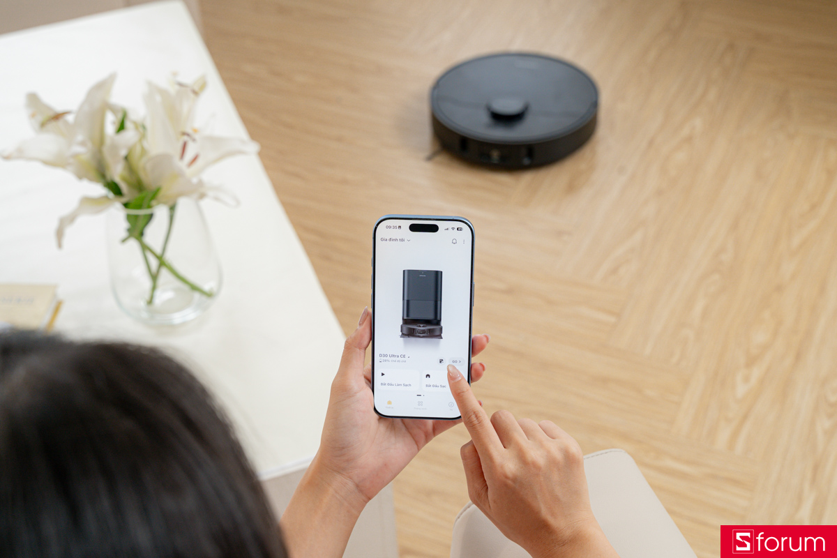 Ứng dụng điều khiển Dreame D30 Ultra