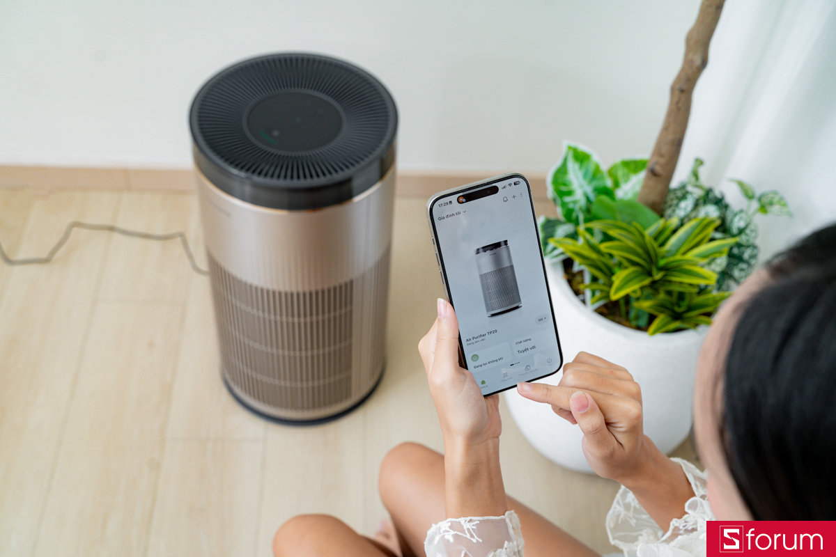 Điều khiển Dreame TP20 trên app Dreamehome