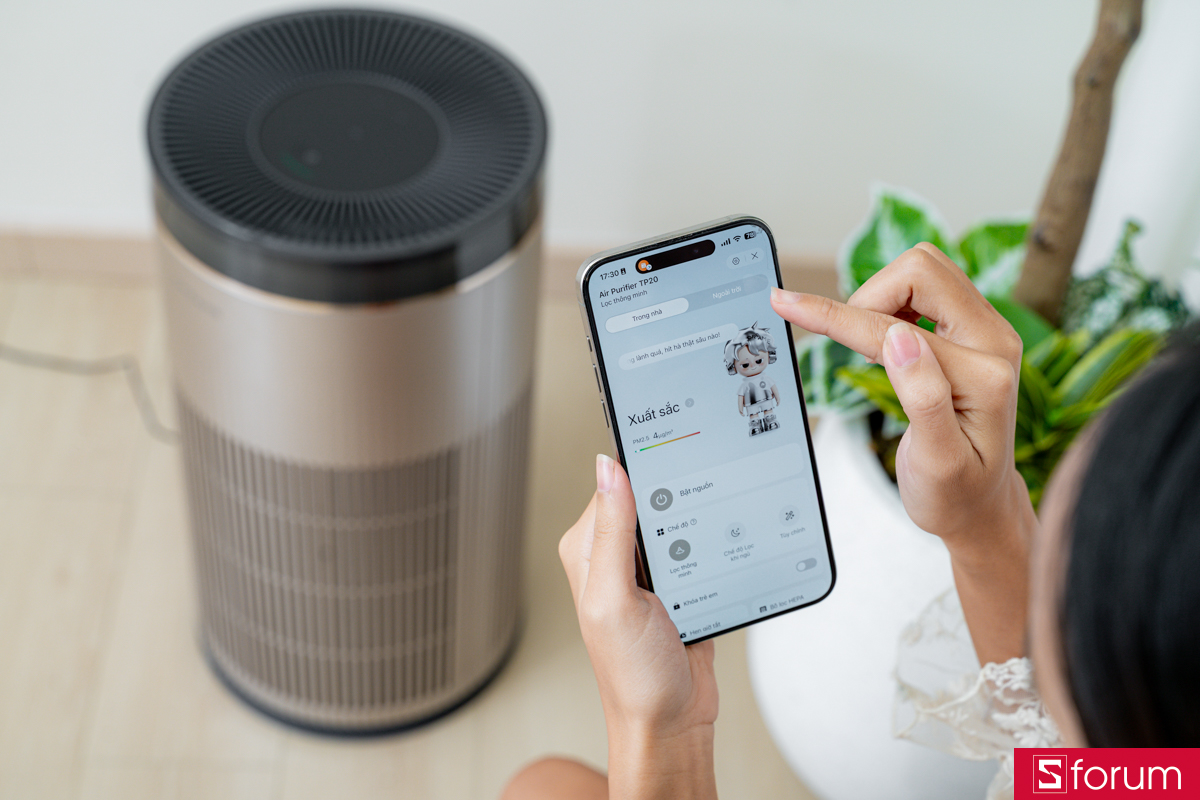 Điều khiển Dreame TP20 trên app Dreamehome