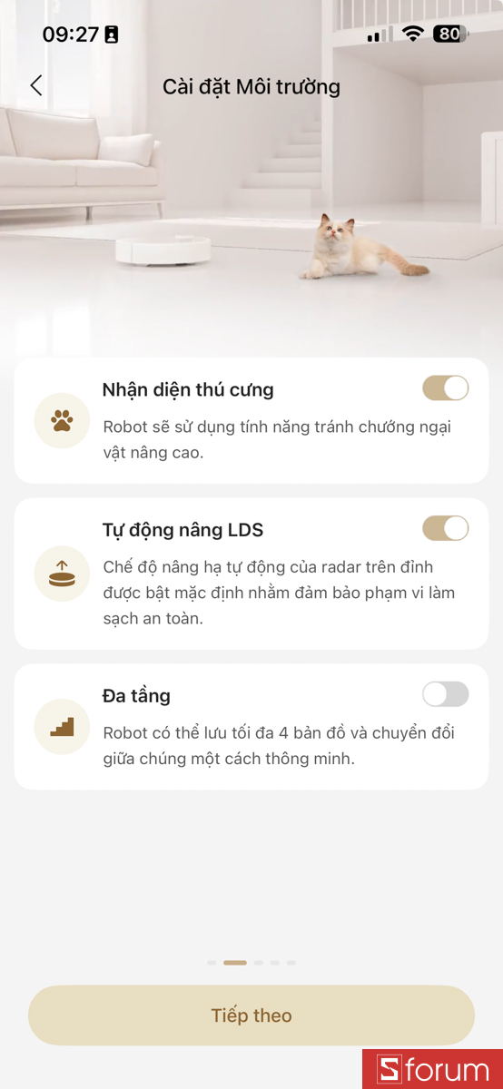 Các chức năng nâng cao trên Dreame X60 Ultra