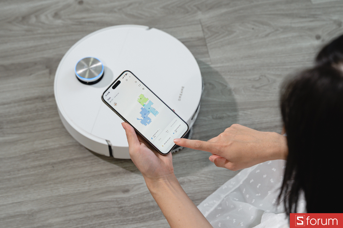 Thiết lập bản đồ nhanh trên Dreame X60 Ultra