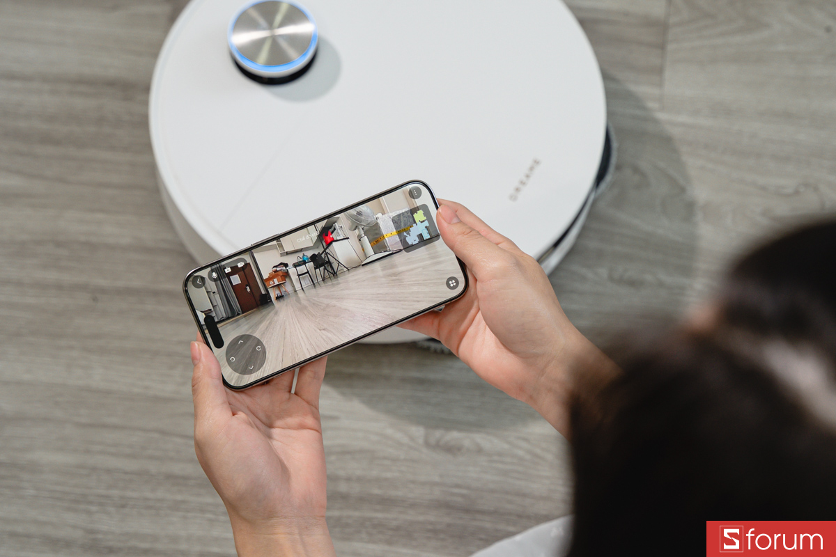 Có thể điều khiển từ xa Dreame X60 Ultra qua app