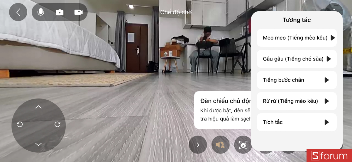 Các tính năng đi kèm khi điều khiển Dreame X60 Ultra