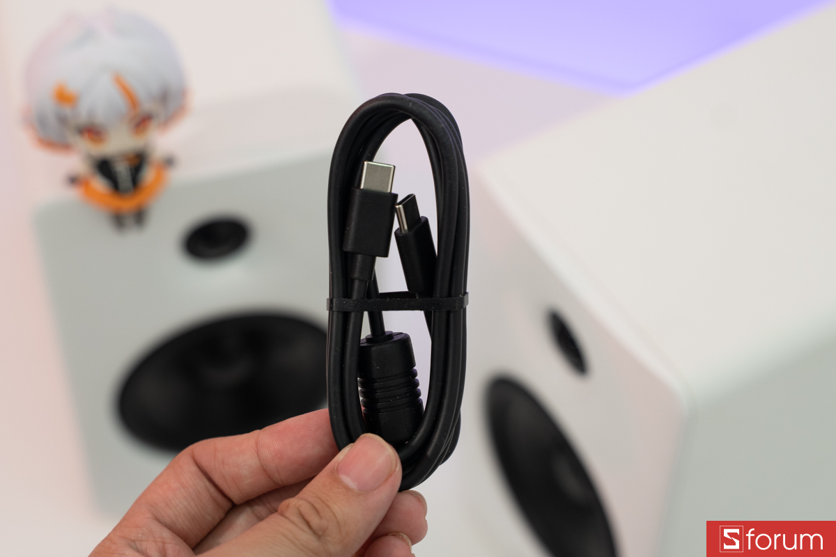 Cáp USB-C truyền tải âm thanh (có chống nhiễu)