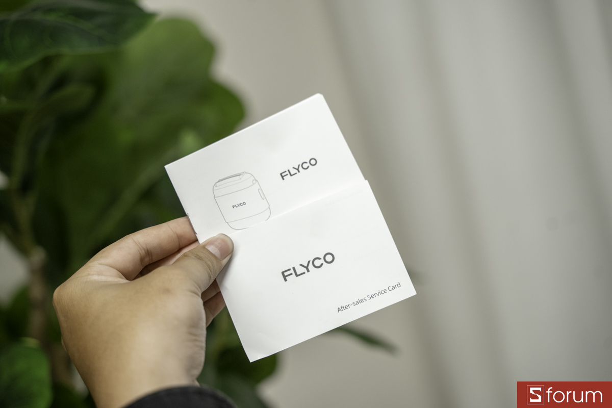 Bộ sách HDSD Flyco F8VN