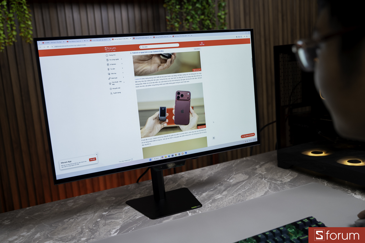 Làm việc cùng GIGABYTE AORUS ELITE FO27Q28G