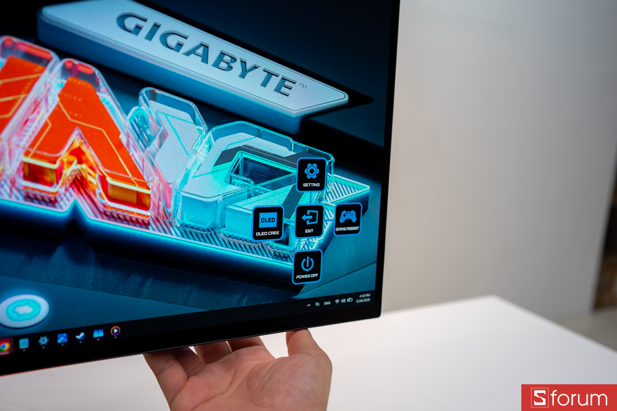 Menu chức năng màn hình Gigabyte MO27Q28G