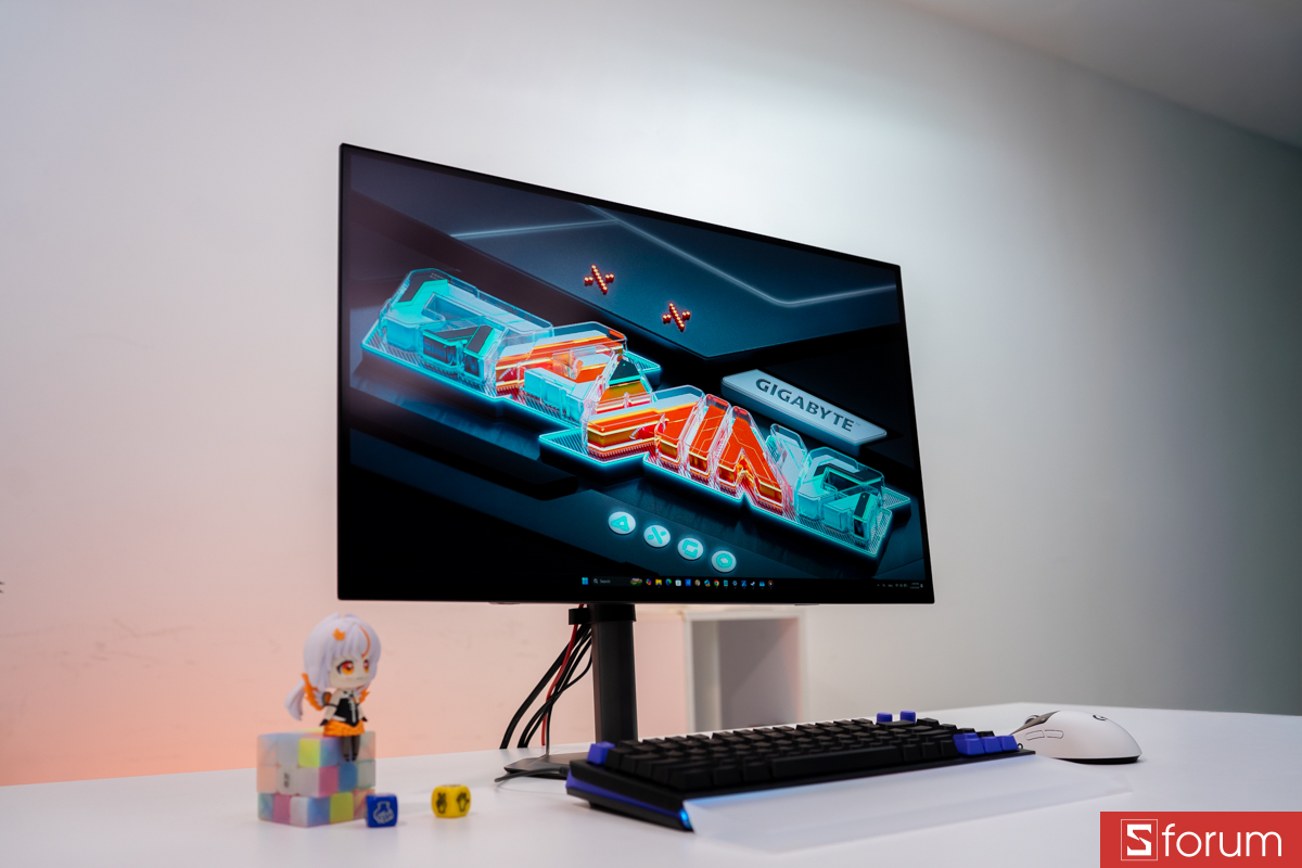 Mặt trước Gigabyte MO27Q28G